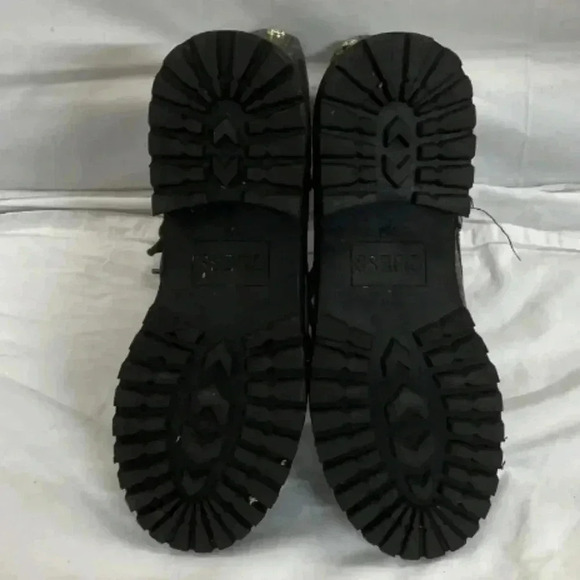 🐾Guess wglocate-m brown logo print lace up ankle boots 9.5M🎉 - Picture 6 of 6